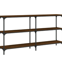Konsolentisch Braun Eichen-Optik 150x29x75 cm Holzwerkstoff