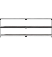 Konsolentisch Grau Sonoma 200x29x75 cm Holzwerkstoff
