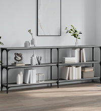 Konsolentisch Grau Sonoma 200x29x75 cm Holzwerkstoff