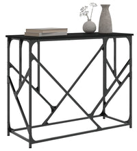Konsolentisch Schwarz 100x40x80 cm Holzwerkstoff