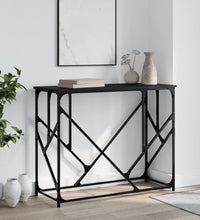 Konsolentisch Schwarz 100x40x80 cm Holzwerkstoff