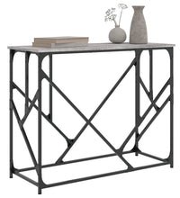 Konsolentisch Grau Sonoma 100x40x80 cm Holzwerkstoff