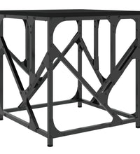 Couchtisch Schwarz 45x45x47,5 cm Holzwerkstoff