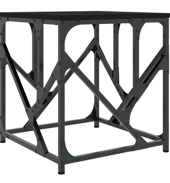 Couchtisch Schwarz 45x45x47,5 cm Holzwerkstoff