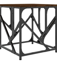 Couchtisch Braun Eichen-Optik 45x45x47,5 cm Holzwerkstoff