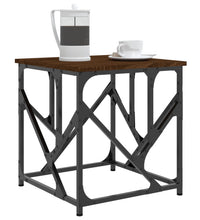 Couchtisch Braun Eichen-Optik 45x45x47,5 cm Holzwerkstoff