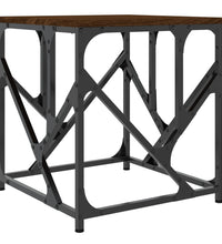 Couchtisch Braun Eichen-Optik 45x45x47,5 cm Holzwerkstoff