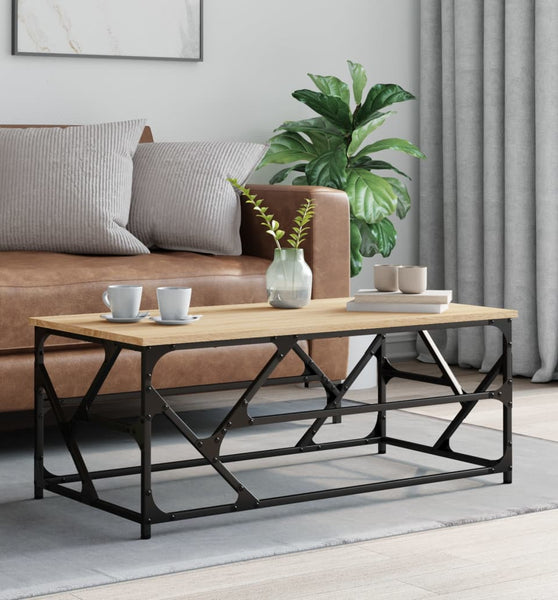 Couchtisch Sonoma-Eiche 100x50x40 cm Holzwerkstoff