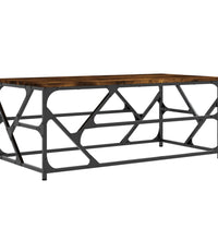 Couchtisch Räuchereiche 100x50x40 cm Holzwerkstoff
