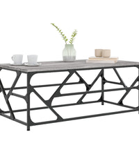 Couchtisch Grau Sonoma 100x50x40 cm Holzwerkstoff