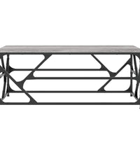 Couchtisch Grau Sonoma 100x50x40 cm Holzwerkstoff