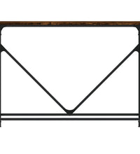 Konsolentisch Räuchereiche 102x22,5x75 cm Holzwerkstoff