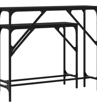 Konsolentische 2 Stk. Schwarz Holzwerkstoff