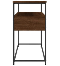 Konsolentisch Braun Eichen-Optik 100x40x75 cm Holzwerkstoff