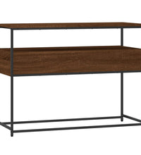 Konsolentisch Braun Eichen-Optik 100x40x75 cm Holzwerkstoff
