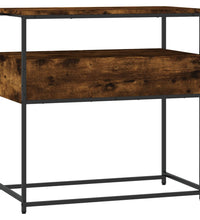 Konsolentisch Räuchereiche 75x40x75 cm Holzwerkstoff