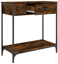 Konsolentisch Räuchereiche 75x34,5x75 cm Holzwerkstoff