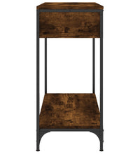 Konsolentisch Räuchereiche 75x34,5x75 cm Holzwerkstoff