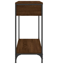 Konsolentisch Braun Eichen-Optik 75x34,5x75 cm Holzwerkstoff