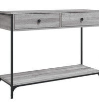 Konsolentisch Grau Sonoma 100x34,5x75 cm Holzwerkstoff