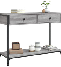 Konsolentisch Grau Sonoma 100x34,5x75 cm Holzwerkstoff