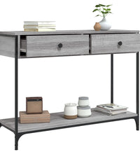 Konsolentisch Grau Sonoma 100x34,5x75 cm Holzwerkstoff