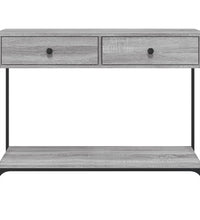 Konsolentisch Grau Sonoma 100x34,5x75 cm Holzwerkstoff