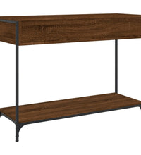 Konsolentisch Braun Eichen-Optik 100x34,5x75 cm Holzwerkstoff