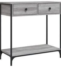 Konsolentisch Grau Sonoma 75x34,5x75 cm Holzwerkstoff