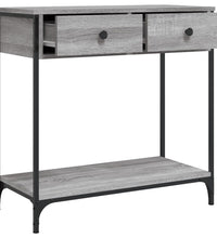 Konsolentisch Grau Sonoma 75x34,5x75 cm Holzwerkstoff