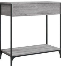Konsolentisch Grau Sonoma 75x34,5x75 cm Holzwerkstoff