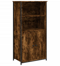 Highboard Räuchereiche 62x36x121,5 cm Holzwerkstoff