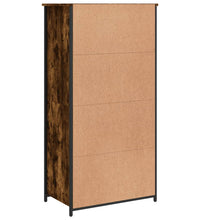 Highboard Räuchereiche 62x36x121,5 cm Holzwerkstoff
