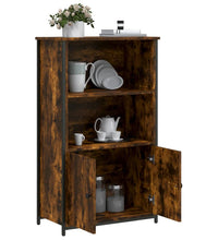 Highboard Räuchereiche 62x32x103,5 cm Holzwerkstoff