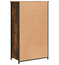 Highboard Räuchereiche 62x32x103,5 cm Holzwerkstoff