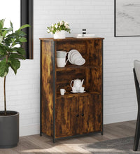 Highboard Räuchereiche 62x32x103,5 cm Holzwerkstoff