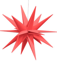 LED-Weihnachtsstern Faltbar Rot 57 cm