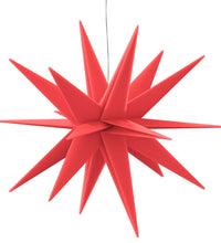 LED-Weihnachtsstern Faltbar Rot 57 cm