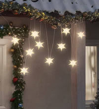 LED-Weihnachtsstern mit 10 LEDs Weiß 10 cm