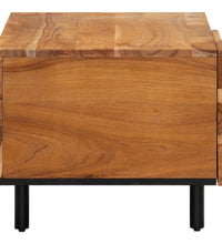 Couchtisch 80x50x40 cm Massivholz Akazie