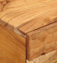 Couchtisch 80x50x40 cm Massivholz Akazie