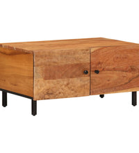 Couchtisch 80x50x40 cm Massivholz Akazie