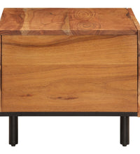 Couchtisch 80x50x40 cm Massivholz Akazie