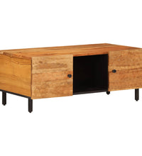 Couchtisch 100x54x40 cm Massivholz Akazie