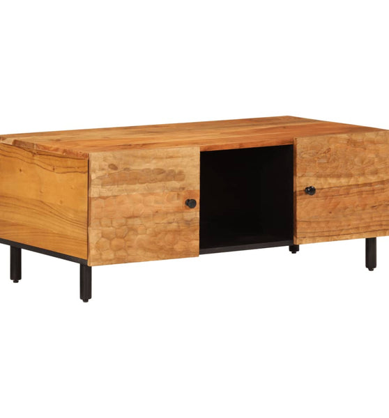 Couchtisch 100x54x40 cm Massivholz Akazie