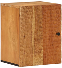 Bad-Wandschrank 38x33x48 cm Massivholz Akazie