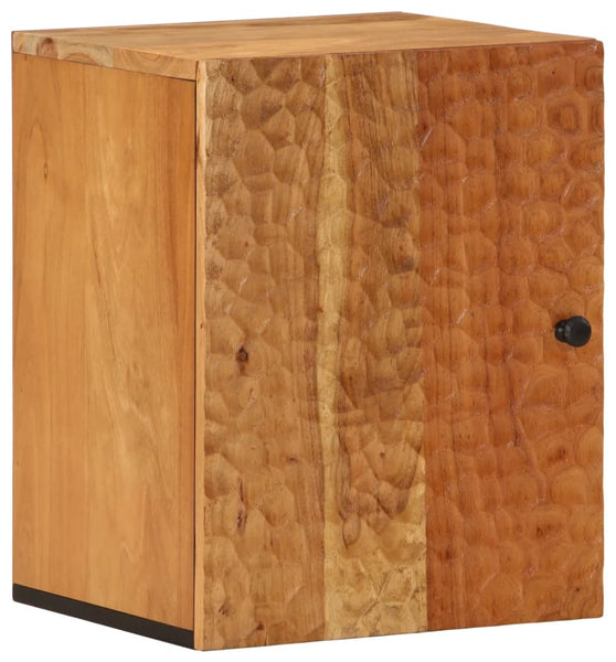 Bad-Wandschrank 38x33x48 cm Massivholz Akazie