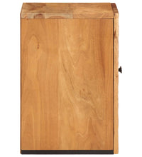 Bad-Wandschrank 38x33x48 cm Massivholz Akazie