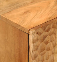 Bad-Wandschrank 38x33x48 cm Massivholz Akazie
