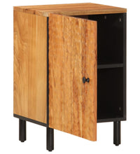 Badschrank 38x33x58 cm Massivholz Akazie